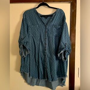 Torrid Size 3 Denim Top